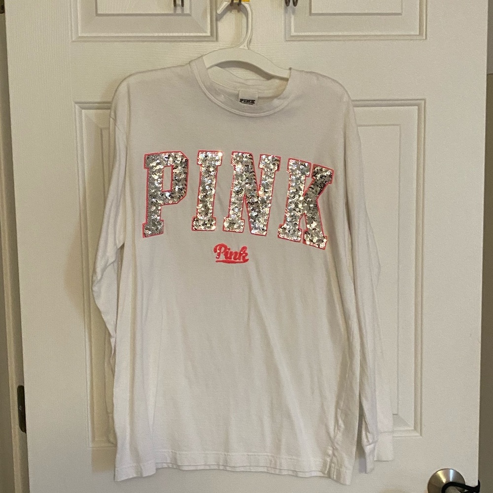 Sparkly long sleeve shirt